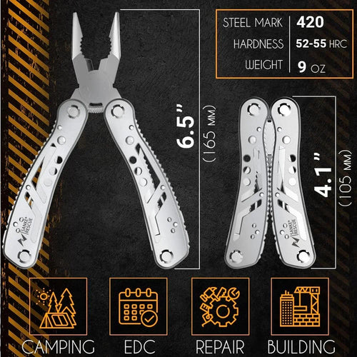 IronMaster 24-in-1 Professional Multi-Tool Pliers
