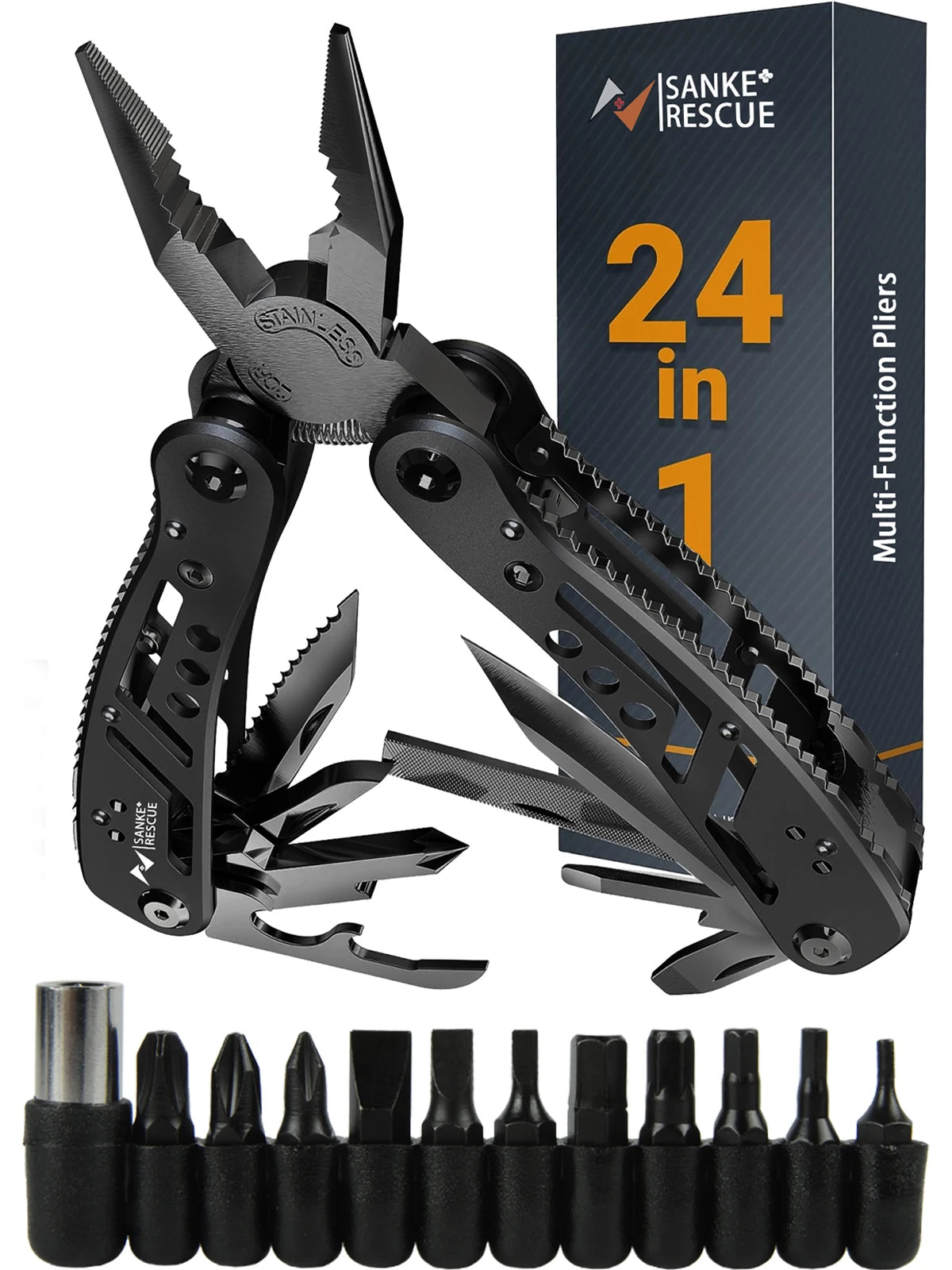 IronMaster 24-in-1 Professional Multi-Tool Pliers