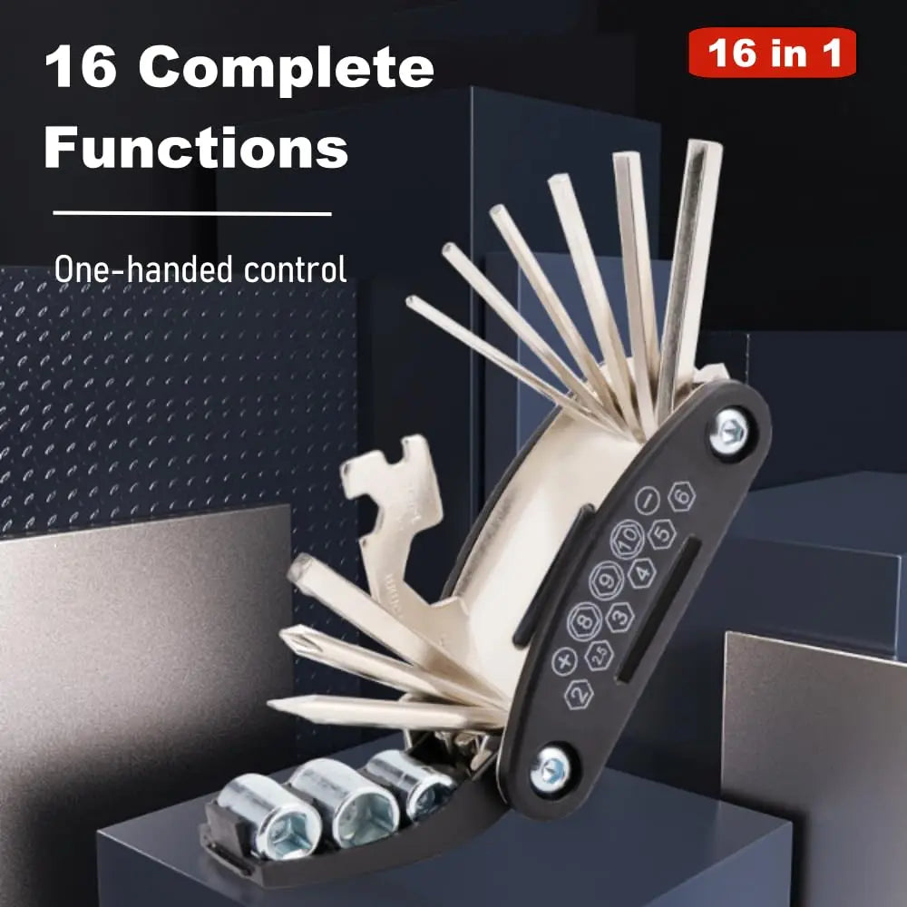 ForgeMaster 16-in-1 Compact Multi-Tool