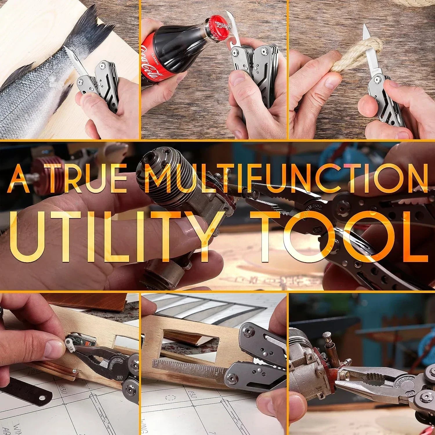 IronMaster 24-in-1 Professional Multi-Tool Pliers