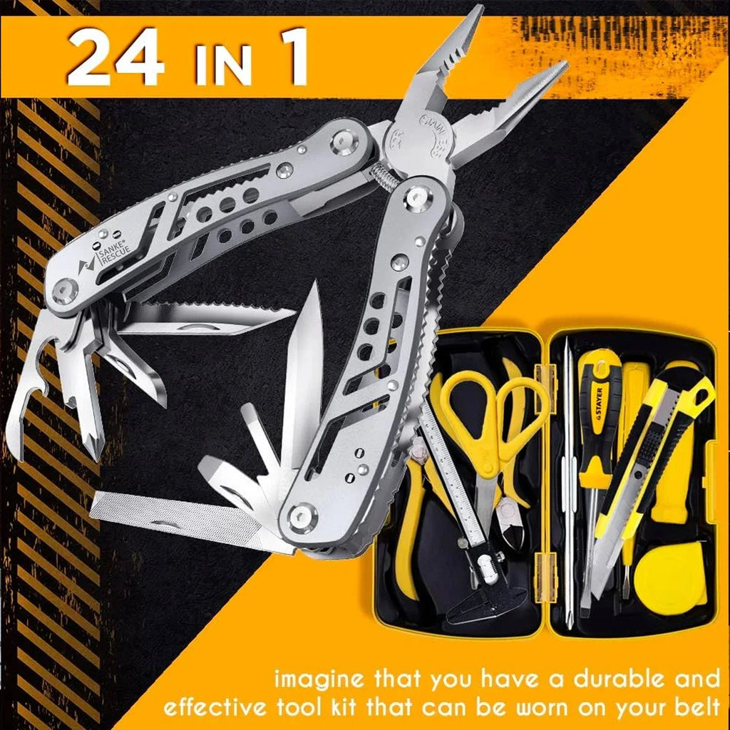 IronMaster 24-in-1 Professional Multi-Tool Pliers