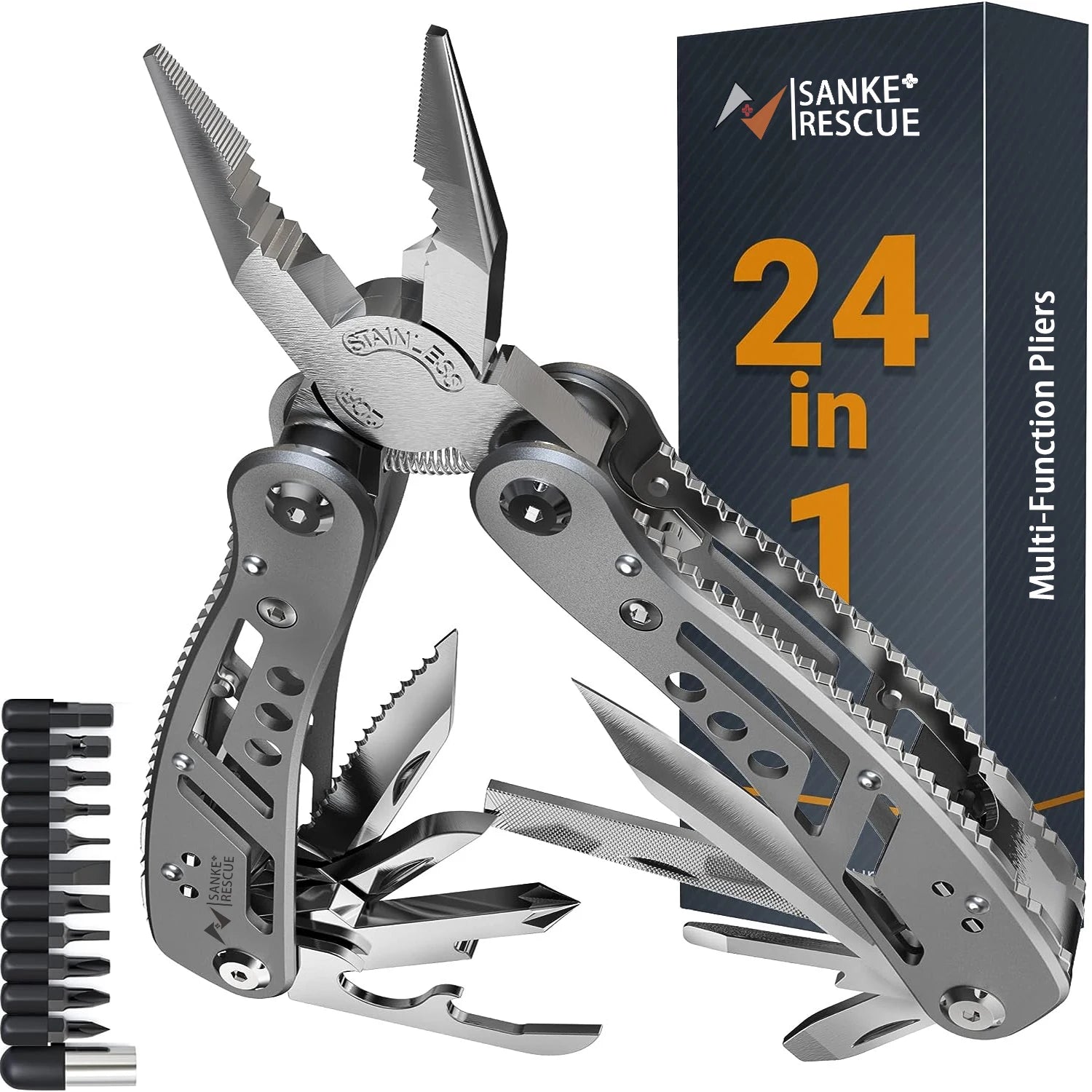 IronMaster 24-in-1 Professional Multi-Tool Pliers